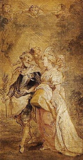 Peter Paul Rubens The Marriage of Henri IV of France and Marie de Medicis